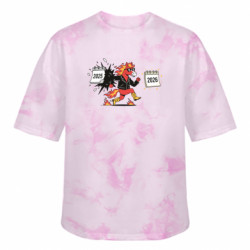 Футболки тай-дай оверсайз FATLINE