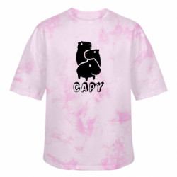 Футболки тай-дай оверсайз FATLINE