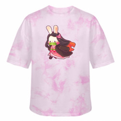 Футболки тай-дай оверсайз FATLINE