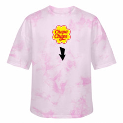 Футболки тай-дай оверсайз FATLINE - FATLINE