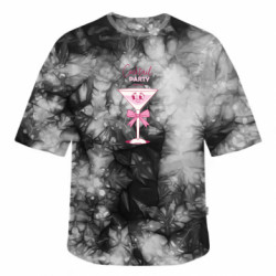 Футболки тай-дай оверсайз FATLINE - FATLINE