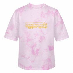 Футболки тай-дай оверсайз FATLINE