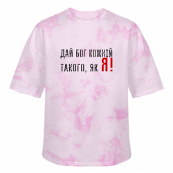 Футболки тай-дай оверсайз FATLINE