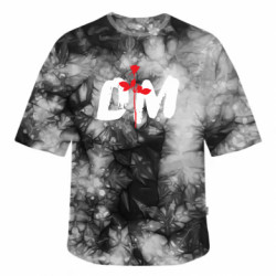 Футболки тай-дай оверсайз FATLINE