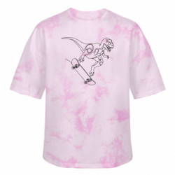 Футболки тай-дай оверсайз FATLINE