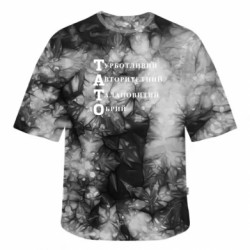 Футболки тай-дай оверсайз FATLINE - FATLINE