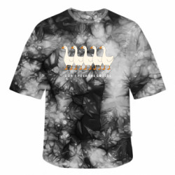 Футболки тай-дай оверсайз FATLINE