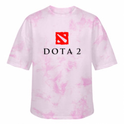 Футболки тай-дай оверсайз FATLINE - FATLINE