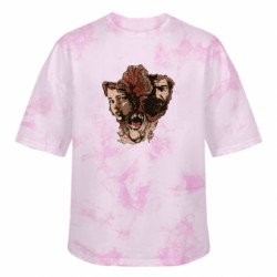 Футболки тай-дай оверсайз FATLINE