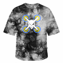 Футболки тай-дай оверсайз FATLINE