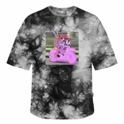 Футболки тай-дай оверсайз FATLINE - FATLINE