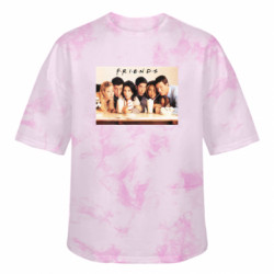 Футболки тай-дай оверсайз FATLINE - FATLINE