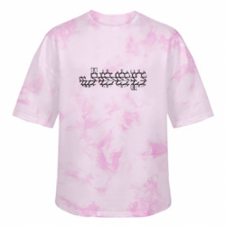 Футболки тай-дай оверсайз FATLINE