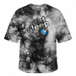 Футболки тай-дай оверсайз FATLINE - FATLINE