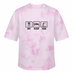 Футболки тай-дай оверсайз FATLINE - FATLINE