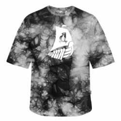 Футболка тай-дай оверсайз FATLINE ФК Дніпро - FATLINE Футболка тай-дай оверсайз FATLINE ФК Дніпро