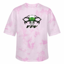 Футболки тай-дай оверсайз FATLINE