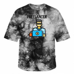 Футболки тай-дай оверсайз FATLINE