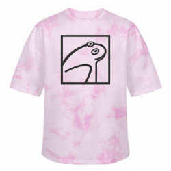 Футболки тай-дай оверсайз FATLINE - FATLINE