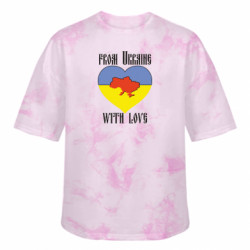 Футболки тай-дай оверсайз FATLINE - FATLINE