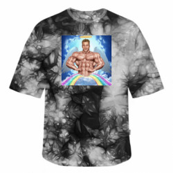 Футболки тай-дай оверсайз FATLINE