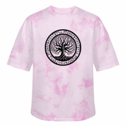 Футболки тай-дай оверсайз FATLINE