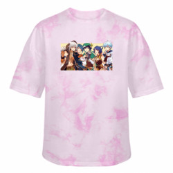 Футболки тай-дай оверсайз FATLINE - FATLINE