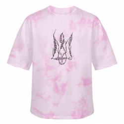 Футболки тай-дай оверсайз FATLINE