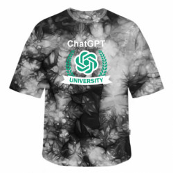 Футболки тай-дай оверсайз FATLINE