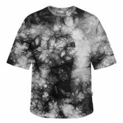 Футболка тай-дай оверсайз FATLINE горы природа - FATLINE Футболка тай-дай оверсайз FATLINE горы природа