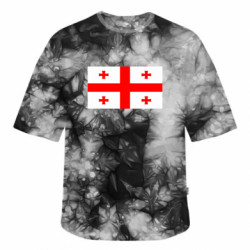 Футболки тай-дай оверсайз FATLINE - FATLINE