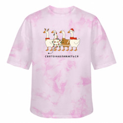 Футболки тай-дай оверсайз FATLINE