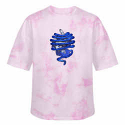 Футболки тай-дай оверсайз FATLINE