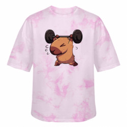 Футболки тай-дай оверсайз FATLINE - FATLINE