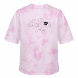 Футболки тай-дай оверсайз FATLINE