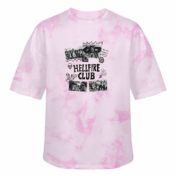 Футболки тай-дай оверсайз FATLINE - FATLINE