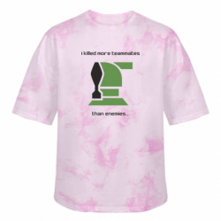 Футболки тай-дай оверсайз FATLINE