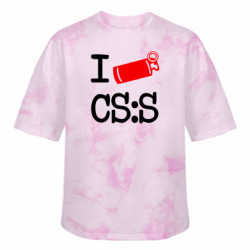 Футболки тай-дай оверсайз FATLINE