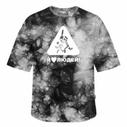 Футболки тай-дай оверсайз FATLINE