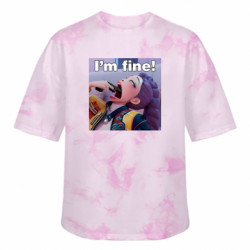 Футболки тай-дай оверсайз FATLINE