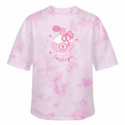 Футболки тай-дай оверсайз FATLINE - FATLINE