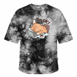 Футболки тай-дай оверсайз FATLINE - FATLINE