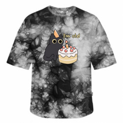 Футболки тай-дай оверсайз FATLINE - FATLINE