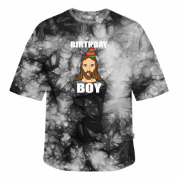 Футболки тай-дай оверсайз FATLINE - FATLINE