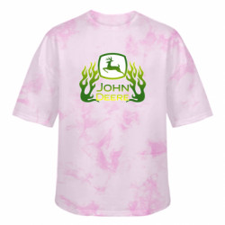 Футболка тай-дай оверсайз FATLINE John Deer Art - FATLINE Футболка тай-дай оверсайз FATLINE John Deer Art