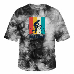 Футболки тай-дай оверсайз FATLINE - FATLINE