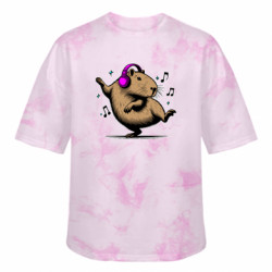 Футболки тай-дай оверсайз FATLINE