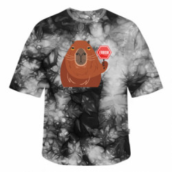 Футболки тай-дай оверсайз FATLINE