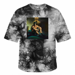 Футболки тай-дай оверсайз FATLINE - FATLINE