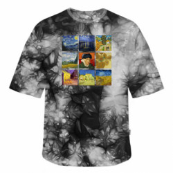 Футболки тай-дай оверсайз FATLINE